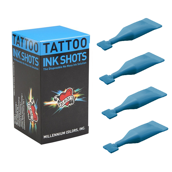 Mom's Millennium Ink Shot Carribean Blue