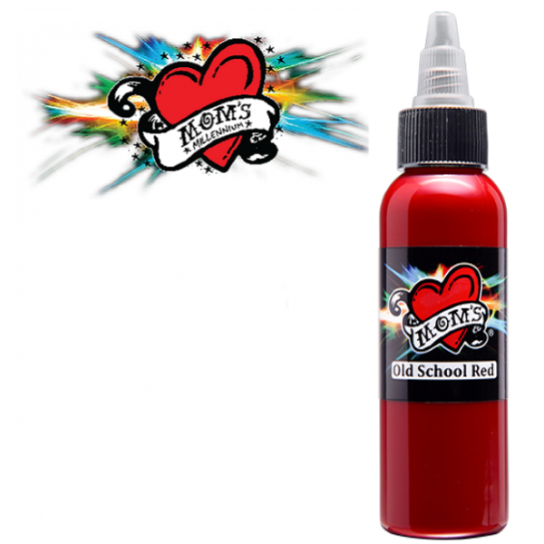 Mom's Millennium Ink Old School Red