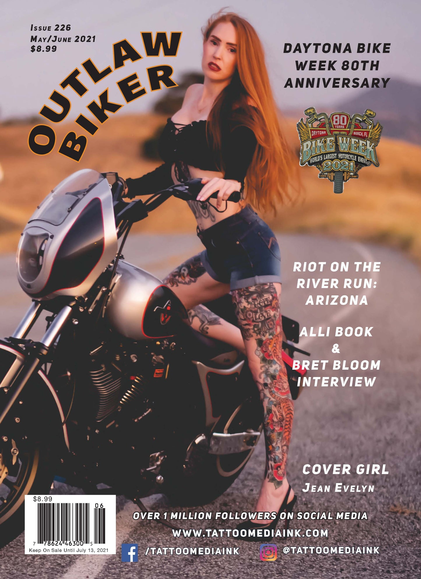 Outlaw Biker Magazine Issue 226