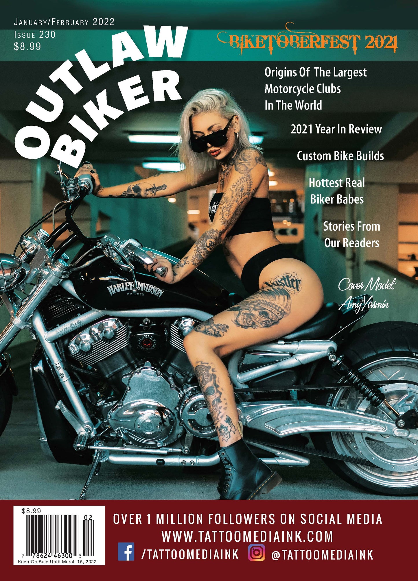 Outlaw Biker Magazine Issue 230