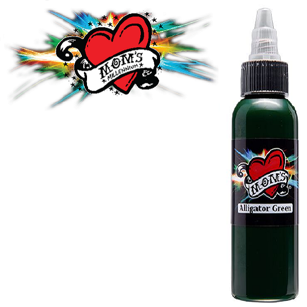 Mom's Millennium Ink Alligator Green