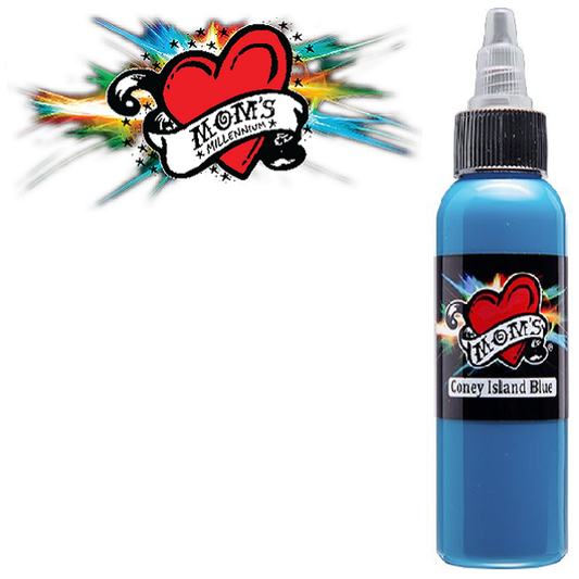 Mom's Millennium Ink Coney Island Blue