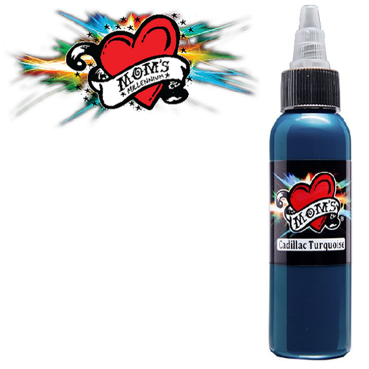 Mom's Millennium Ink Cadillac Turquoise