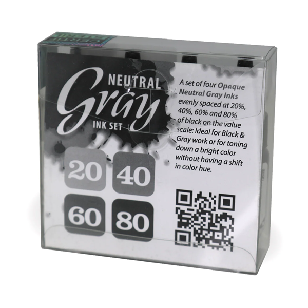 Eternal Tattoo Ink Neutral Gray Set 1/2 oz