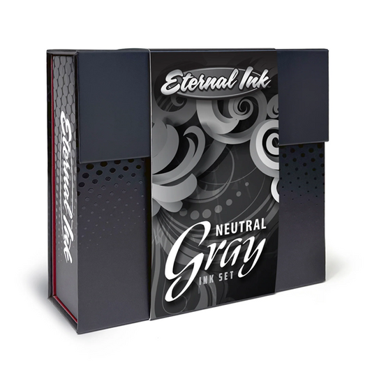 Eternal Tattoo Ink Neutral Gray Set 1/2 oz