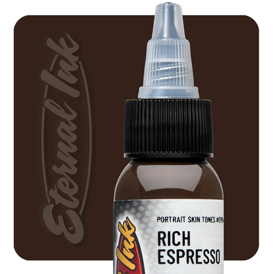 Eternal Tattoo Ink Rich Espresso - Ron Russo Portrait Skin Tones Series