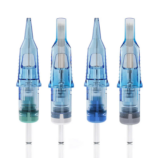 EMALLA Eliot Pro Tattoo Cartridge Needles - Curved Magnum - Dia. 0.35mm / Long Taper 3.5mm (Box of 20) (Copy)