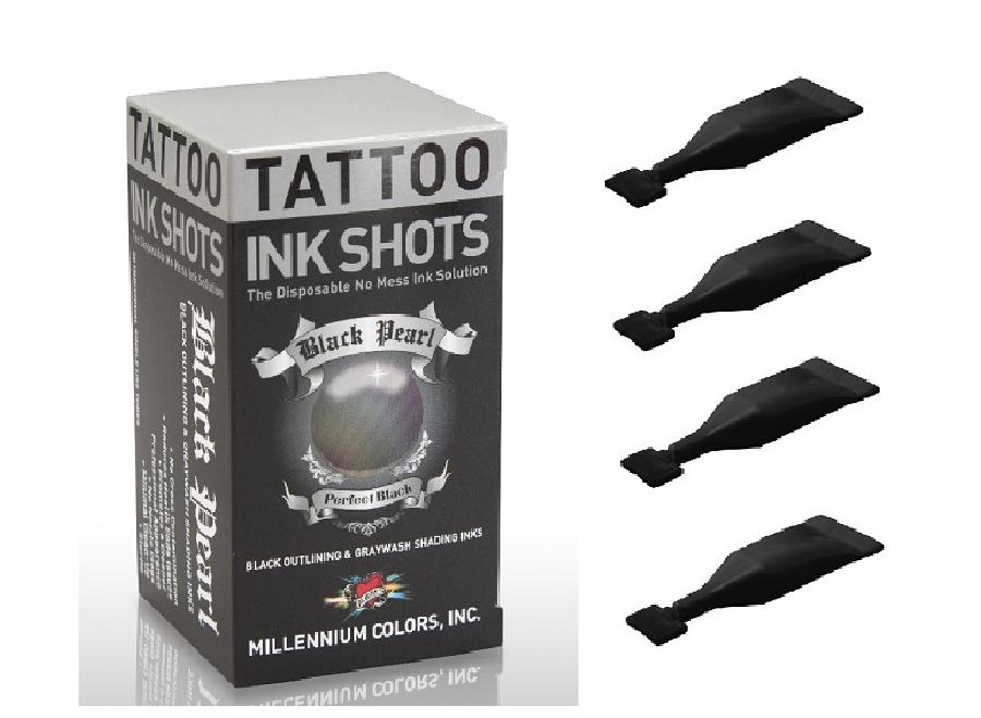 Mom's Millennium Ink Shot Black Pearl Outlining