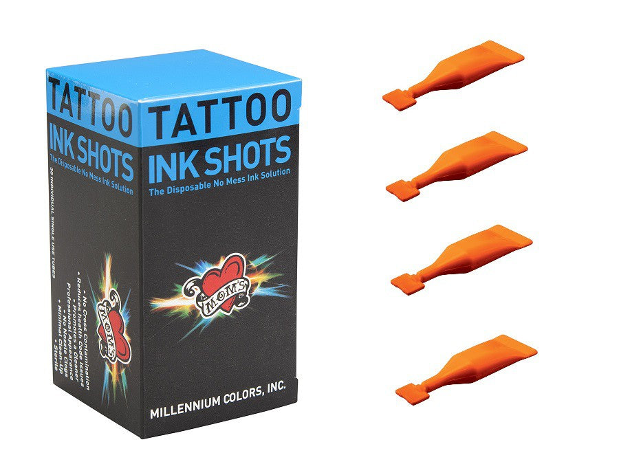 Mom's Millennium Ink Shot Danger Zone Orange