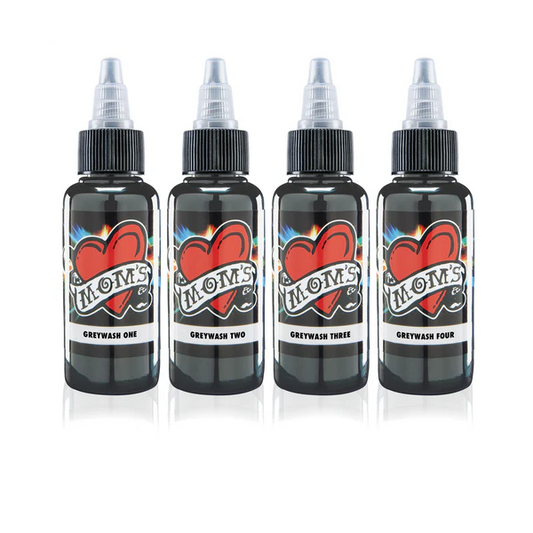 Mom's Millennium Ink - 4 Bottle Greywash Set 1 oz