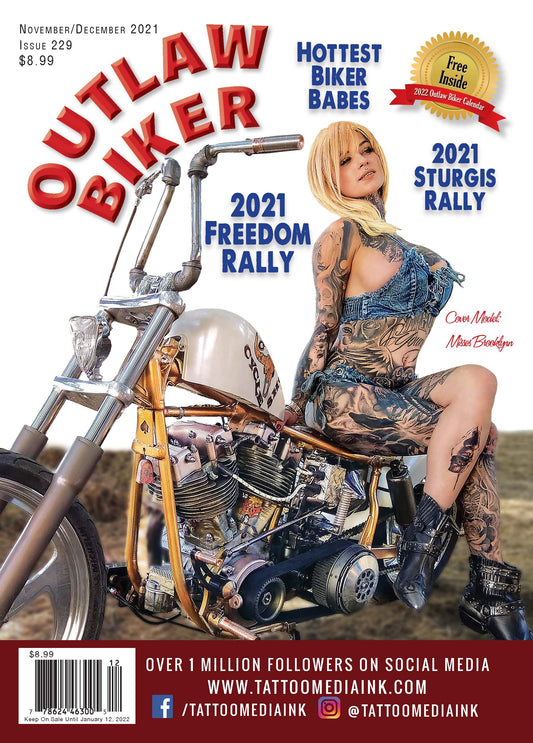 Outlaw Biker Magazine Issue 229