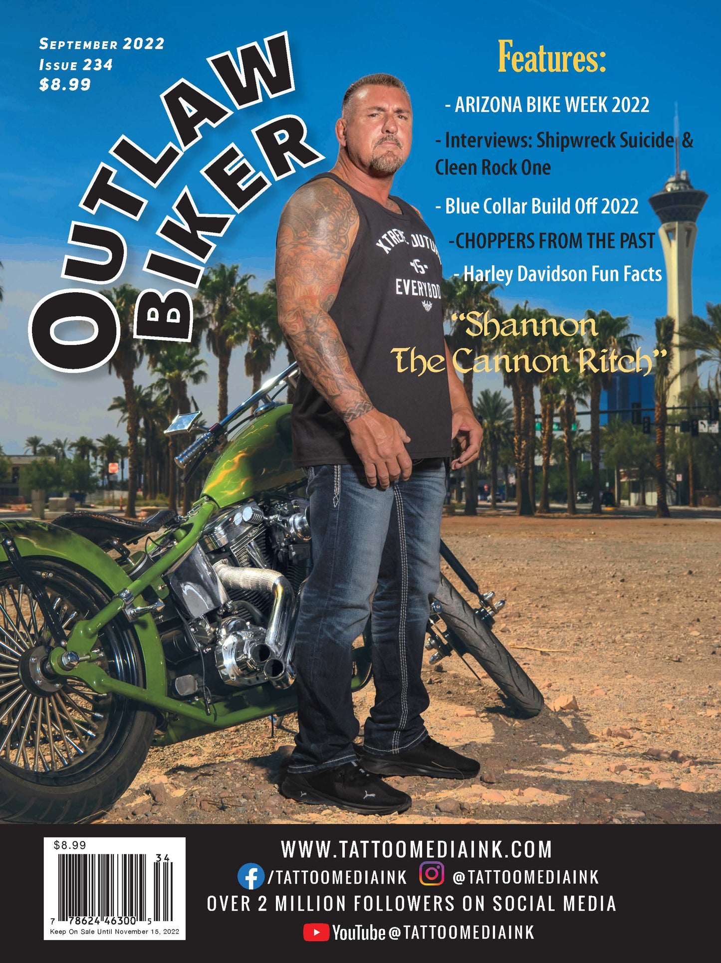 Outlaw Biker Magazine Issue 234