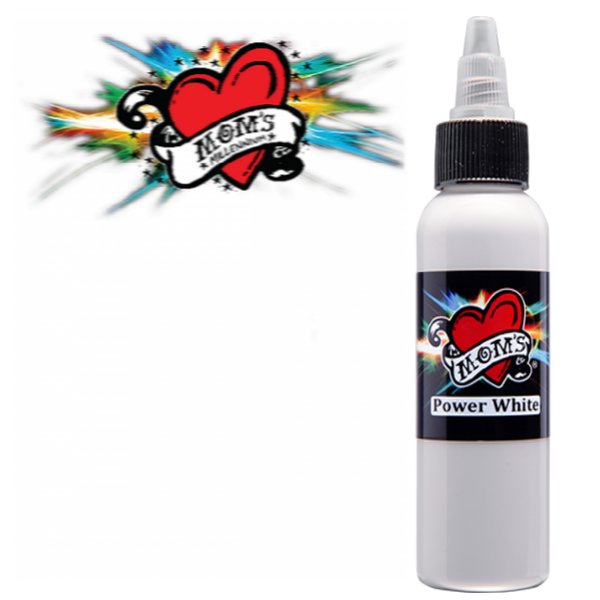 Mom's Millennium Ink Power White