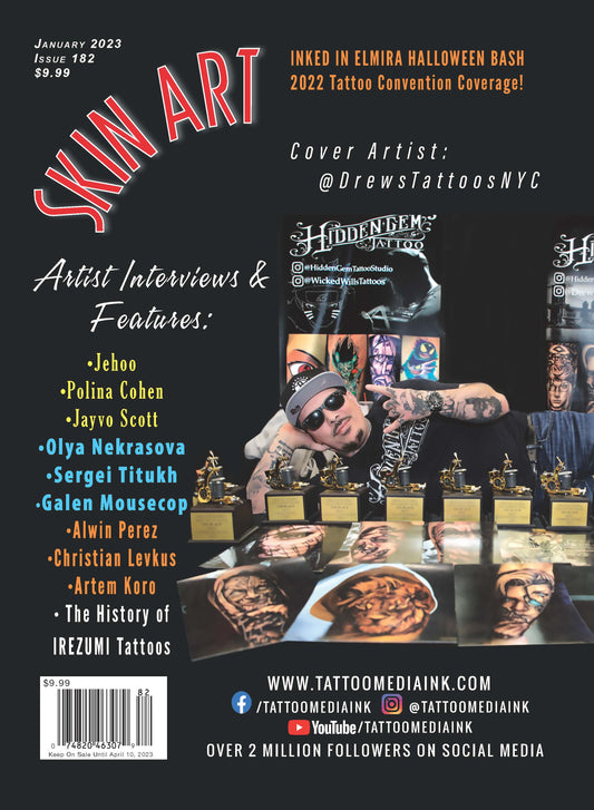Skin Art Magazine Issue 182